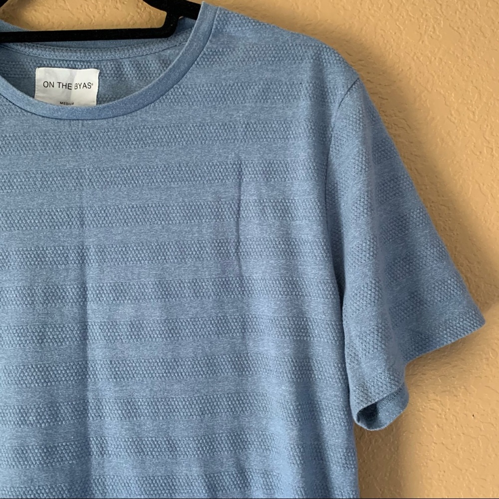 On The Byas “Longer Length” Blue Shirt - Medium